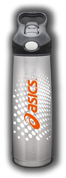Custom branded Contigo water bottles